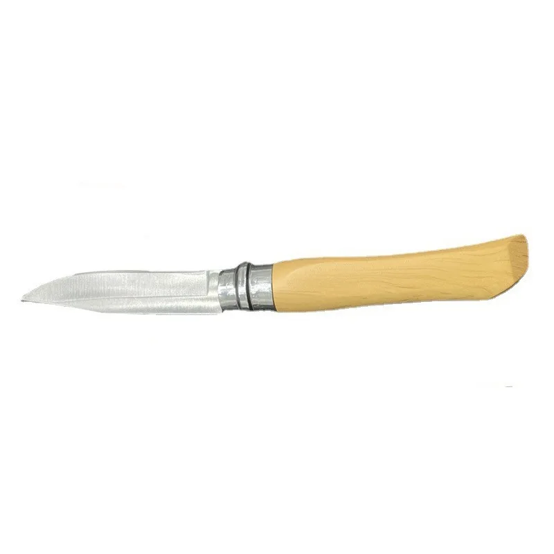 1 Складной Фруктовый нож с деревянной ручкой и рисунком из нержавеющей стали, кухонный нож для чистки фруктов, овощерезка, мини-карманный нож, инструмент для кемпинга
