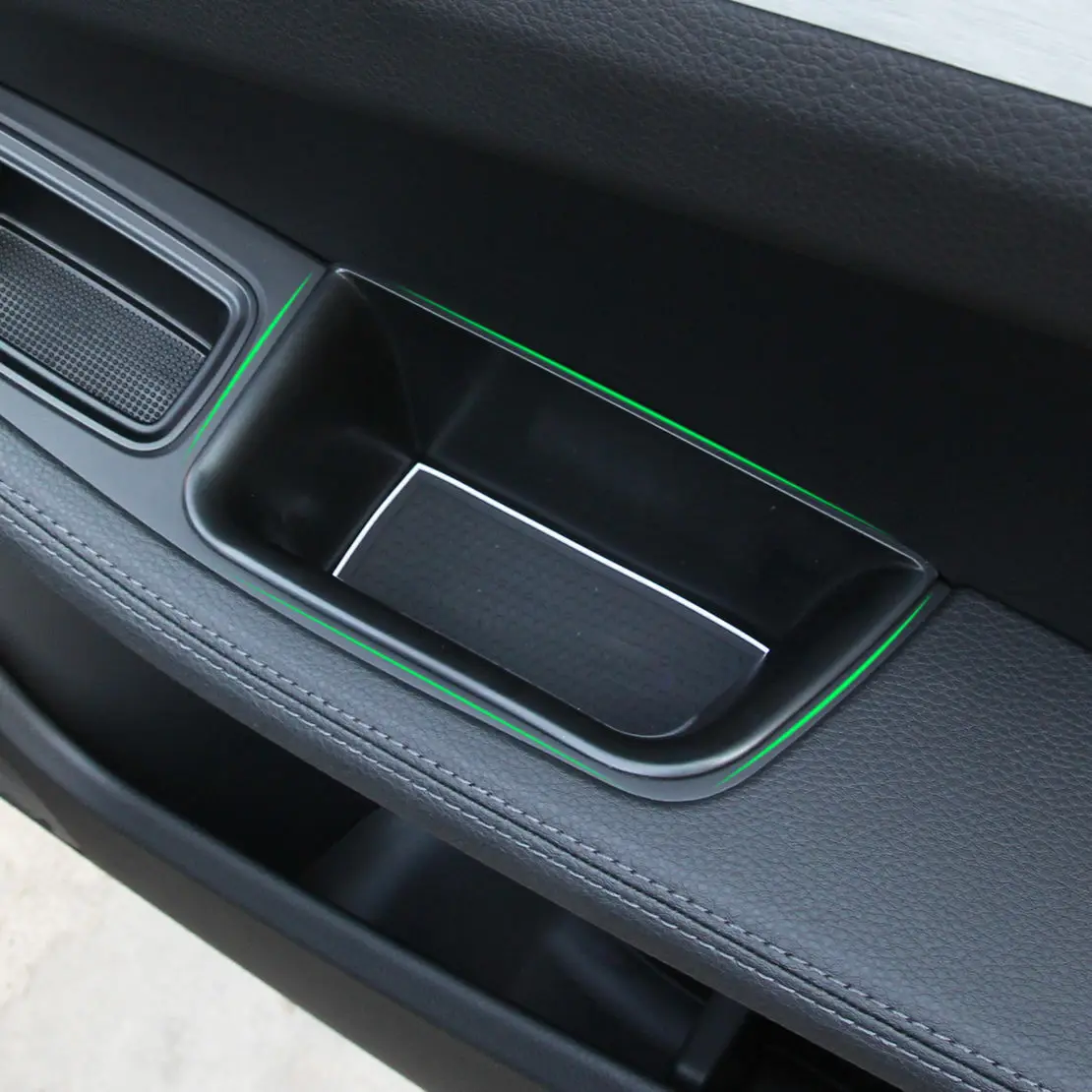 2 ШТ. Дверная ручка автомобиля, Подлокотник, Ящик для хранения, Лоток, комплект для Porsche Macan 14-17
