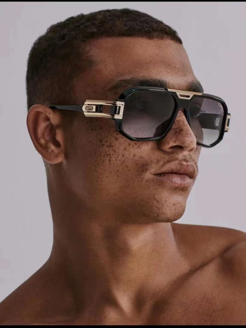 2023 Модные Винтажные Роскошные Солнцезащитные очки в большой оправе Для Женщин И мужчин Фирменный дизайн Унисекс Полые Квадратные солнцезащитные очки UV400 Зеркальные очки