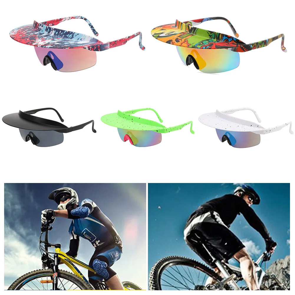 2023 Новые Велосипедные очки UV400, Ветрозащитные солнцезащитные очки для спорта на открытом воздухе, Модные Очки, Устойчивые к ультрафиолетовому излучению, Удобное Велосипедное снаряжение