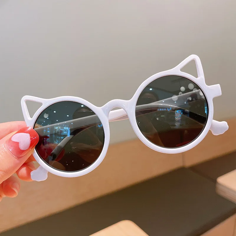 2023 новые детские солнцезащитные очки в европейском и американском стиле cute cat glasses