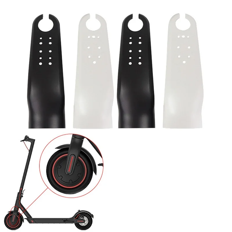 2шт ABS Электрический Скутер Передняя Вилка Защитный чехол Кронштейн колеса для скейтборда Пластиковая крышка Детали крышки корпуса для Xiaomi M365