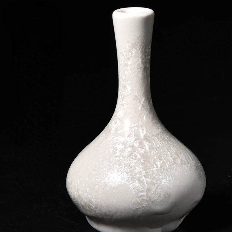 300 мл / бутылка Керамическая глазурь для обжига хрусталя Керамическая глазурь средней температуры 1180-1300 градусов Белый хрустальный цветок