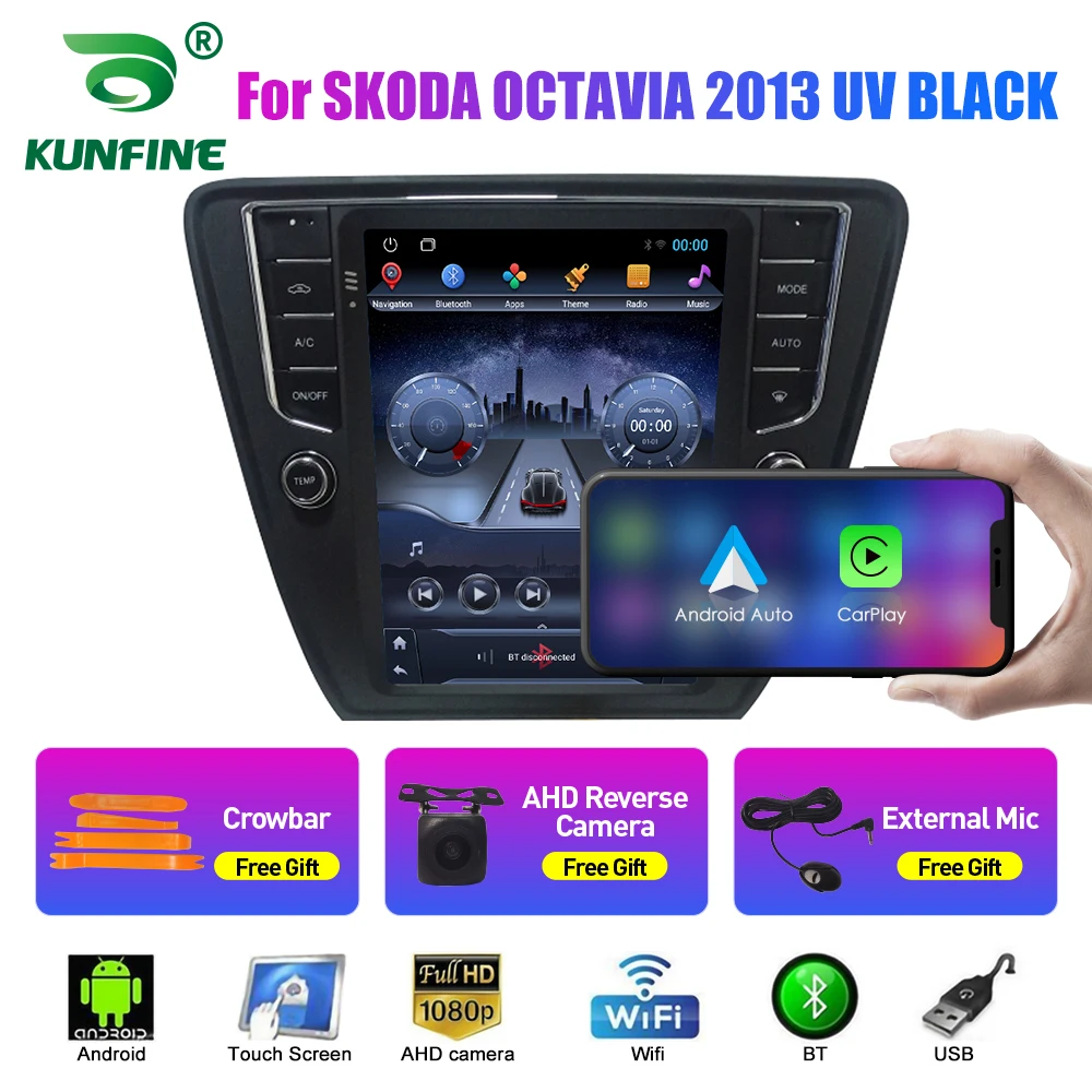 9,7-дюймовый автомобильный радиоприемник Tesla Style 2 Din Android для SKODA OCTAVIA 2013 UV Стерео Автомобильный мультимедийный видеоплеер DVD GPS Навигация