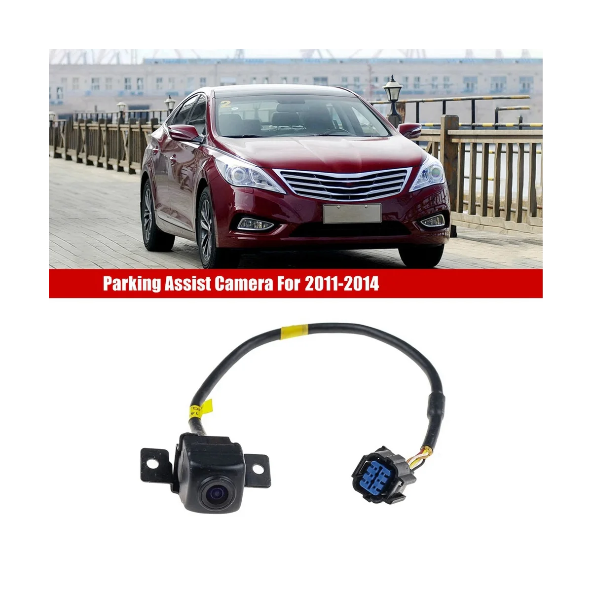 95760-3V500 Резервная камера заднего вида автомобиля Камера помощи при парковке для Hyundai Azera 2011-2014 957603V500