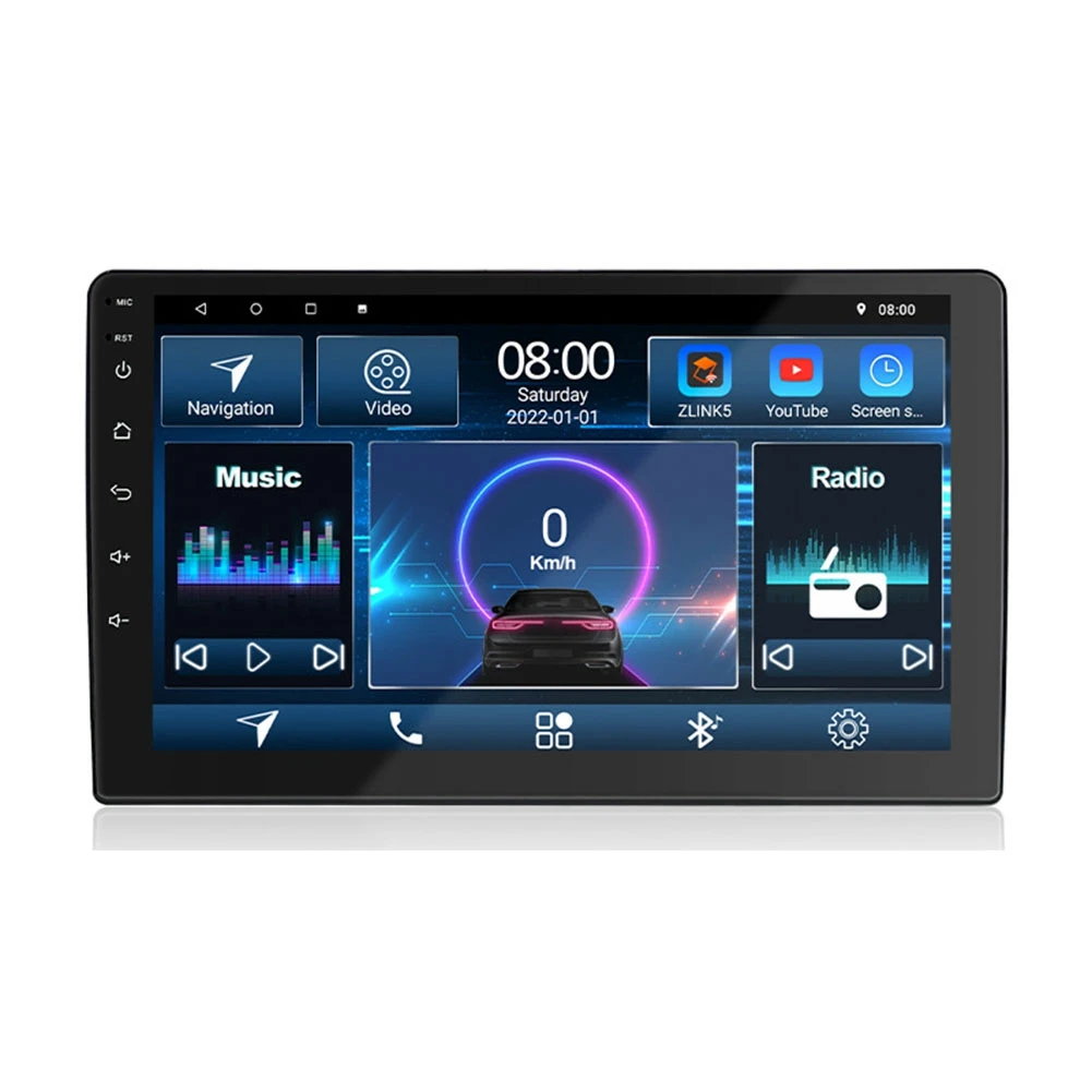 HD Автомобильный плеер T3L Полнофункциональный 10,1-дюймовый IPS Автомобильный GPS-навигатор с DSP / AM /AHD/Carplay Android Universal