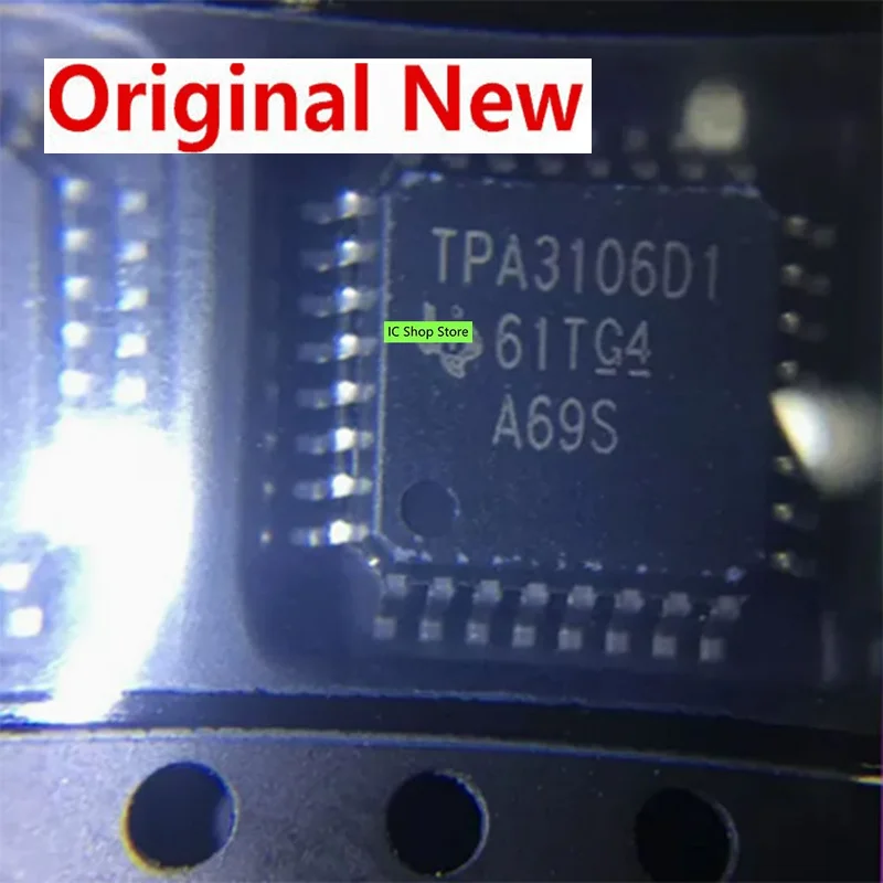 TPA3106D1VFPR TPA3106D1 QFP-32 100% оригинал Абсолютно новый чипсет IC Оригинал