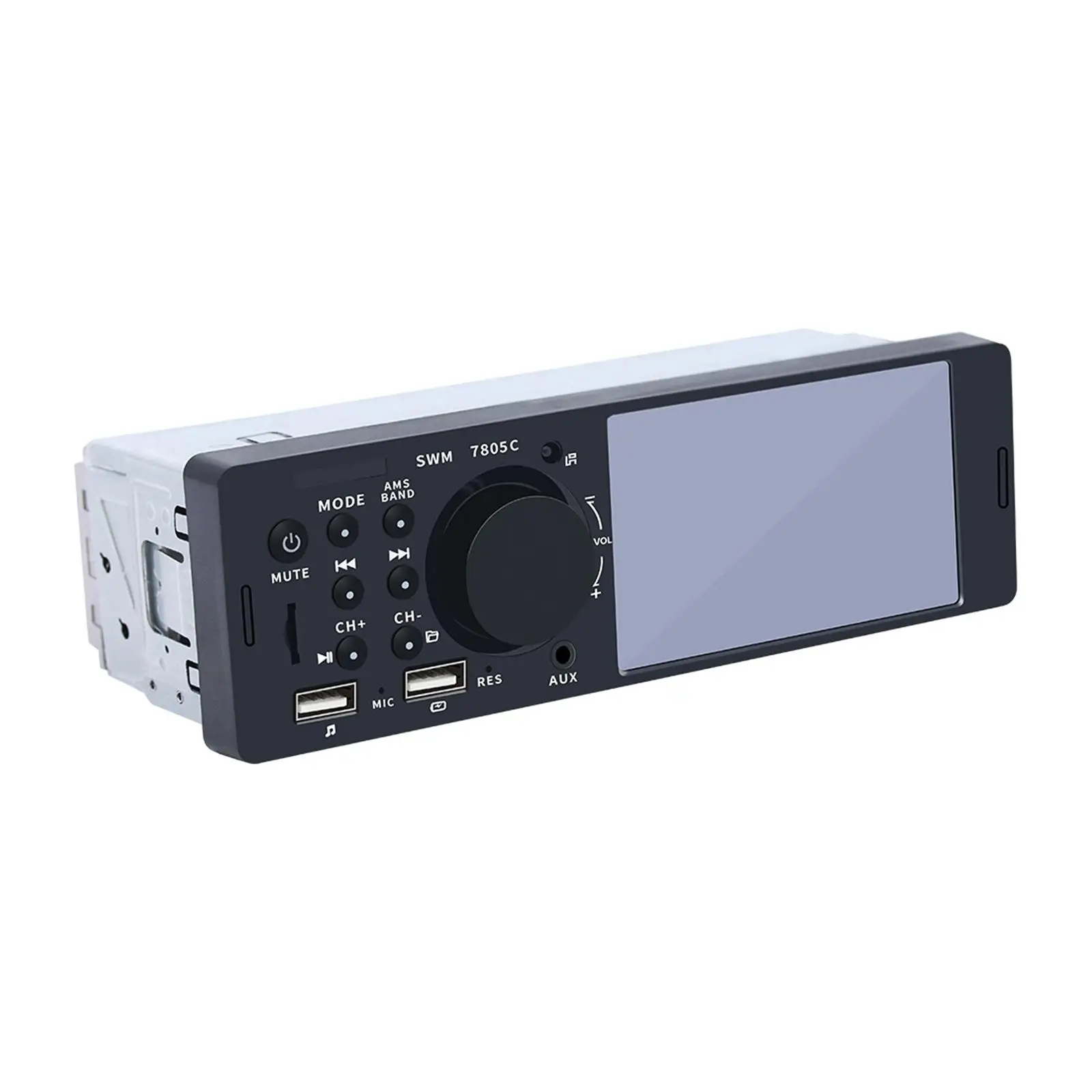 Автомобильная стереосистема на один Din, Автомобильный MP5-плеер, Автомобильный аудиоприемник цифровых мультимедиа с двумя USB-разъемами