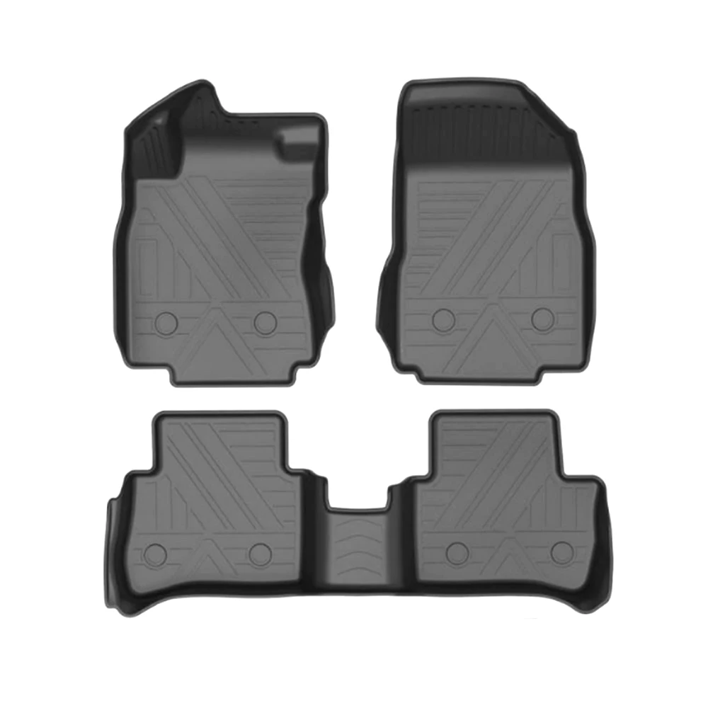 Для Nissan TIIDA 2006-2010 Левый Рулевой Водонепроницаемый Нескользящий 3D TPE Автомобильные Коврики Полностью Окружены Специальной Накладкой Для ног Accessor