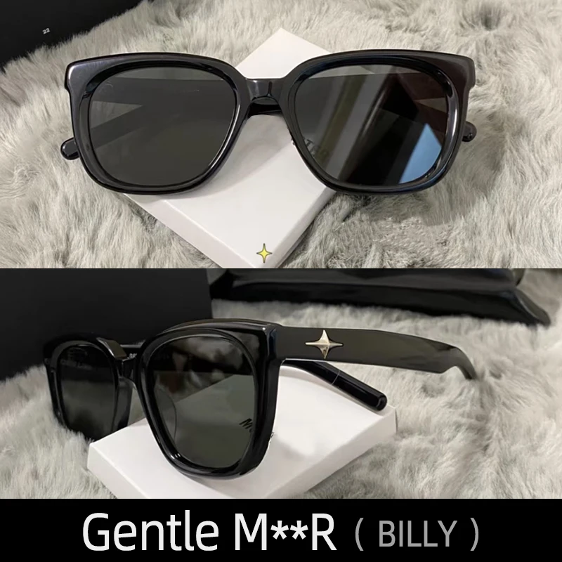 Женские солнцезащитные очки BILLY Gentle MxxR, мужские очки, винтажные товары элитного бренда, дизайнерские летние Uv400, модные корейские монстры