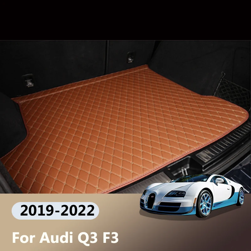 Изготовленный на заказ коврик для багажника автомобиля, подходящий для грузового лайнера Audi Q3 F3 2019 2020 2021 2022 Автоаксессуаров