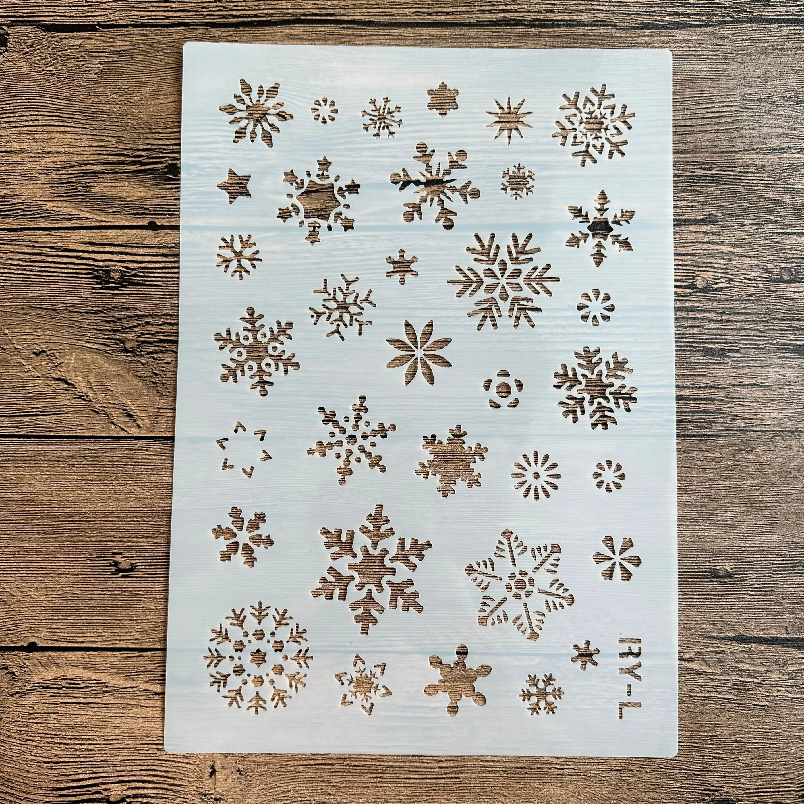 Мандала своими руками формата А4 29 *21см для рисования, трафареты, штампованный фотоальбом, тисненая бумажная открытка на дереве, ткани, рождественские снежинки
