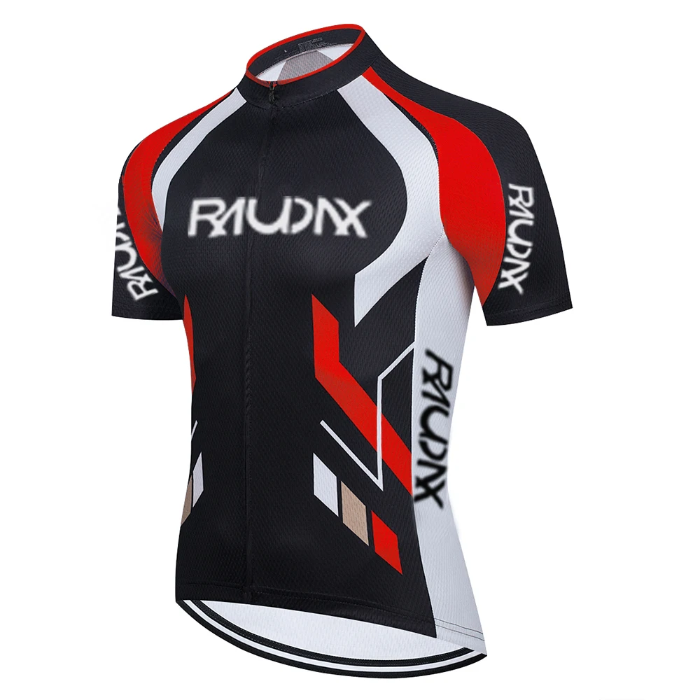 Мужская велосипедная майка Raudax MTB, рубашка для горного велосипеда, джерси с коротким рукавом, высококачественная дышащая футболка для велоспорта Pro Team