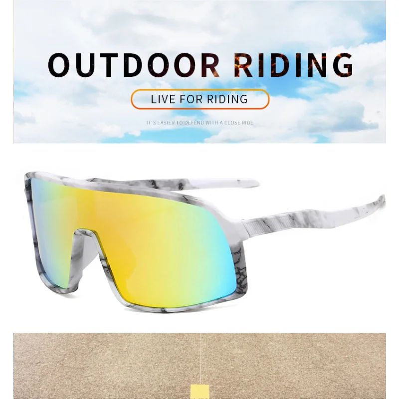 Мужские солнцезащитные очки Защита от солнца, УФ-защита, модные Ветрозащитные солнцезащитные очки, Спортивные очки для езды на велосипеде, очки для поездок на работу