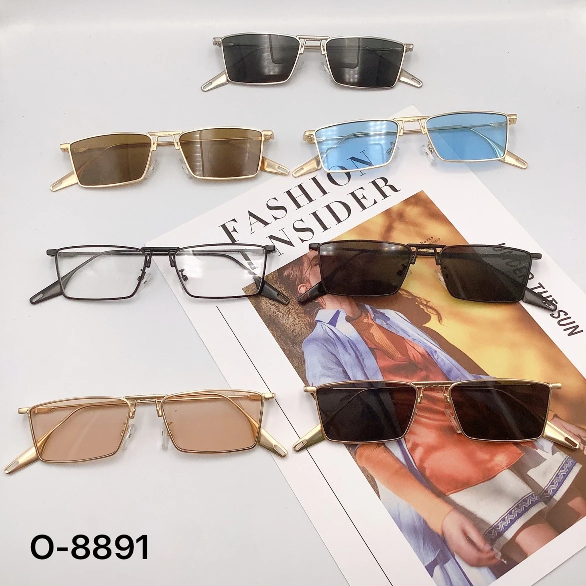 Новые солнцезащитные очки в ретро-стиле и элегантные модные мужские и женские очки Ins