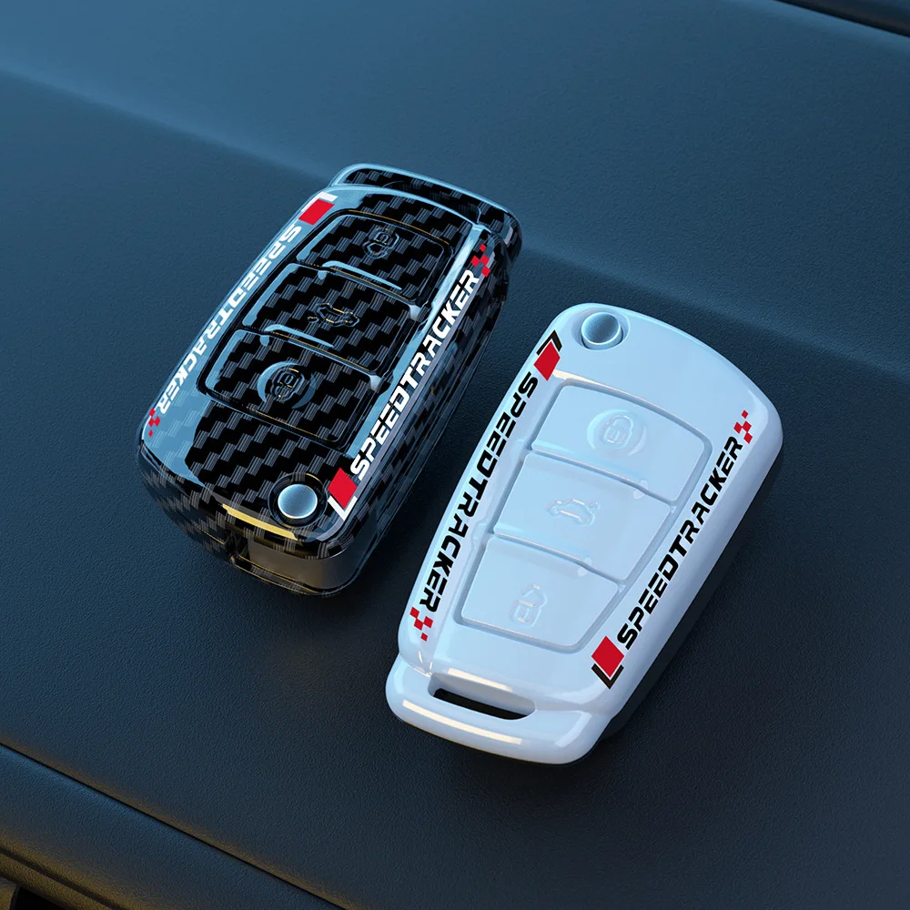 Новый ABS Углеродного Волокна Стиль Ключа Автомобиля Чехол В виде Ракушки Для Audi A1 A3 A4 8 P 8L 8 В A5 B6 B7 A6 A7 C5 C6 Q3 Q5 Q7 4F S3 S4 S6 RS3 TT