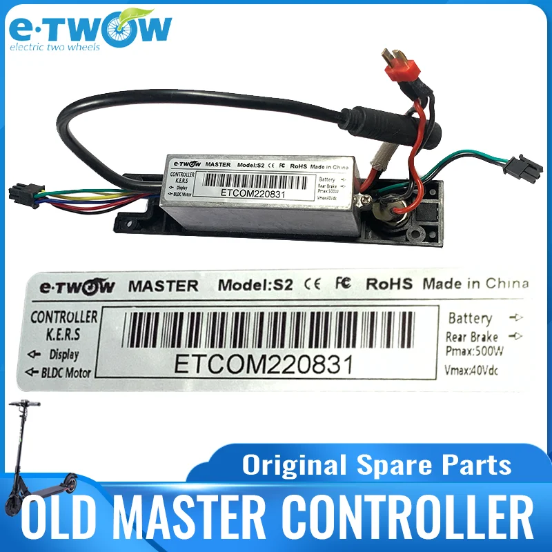 Оригинальный контроллер ETWOW MASTER S2 для дисплея электрического скутера E-TWOW Квадратная вилка 24 В