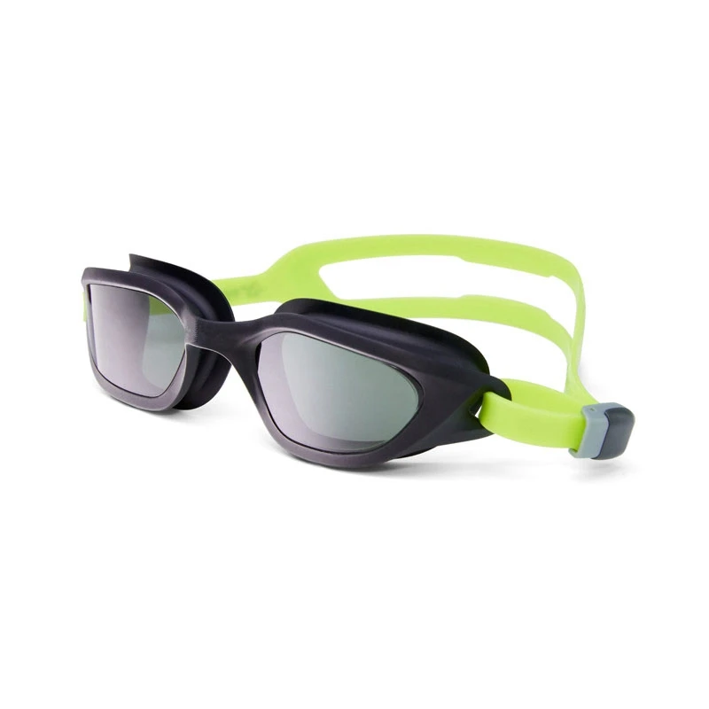Спортивные очки для плавания, силиконовые очки, оптические линзы, водонепроницаемые очки для бассейна в большой оправе.