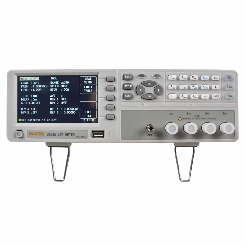 Цифровой мостовой тестер U2836LCR 50-200 кГц, тестер емкости и индуктивности