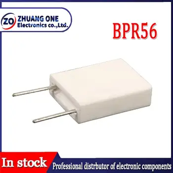 10шт BPR56 5 Вт 0,1 0,15 0,22 0,25 0,33 0,5 Ом неиндуктивный Керамический Цементный Резистор 0,1R 0,15R 0,22R 0,25R 0,33R 0,5R  3