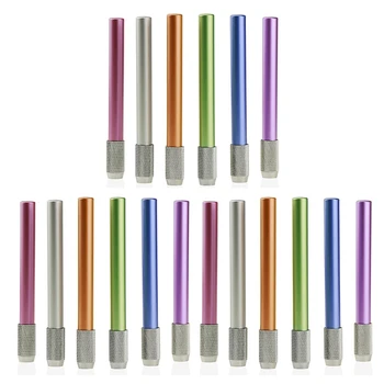 18ШТ Металлический Цветной стержень, Удлинитель для карандашей, Удлинитель для карандашей, Гнездо для ручек, Удлинитель для ручек, Пенал  5