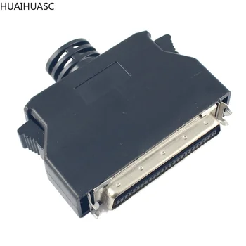 1шт SCSI 50-контактный разъем MDR с припоем CN, комплект корпусов для монтажа кабеля  1