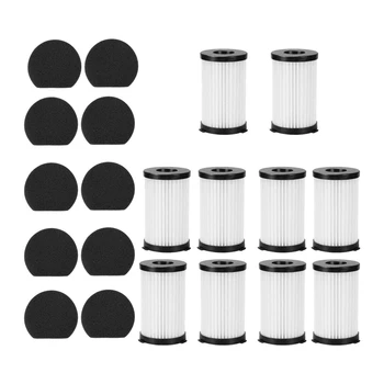 20 сменных HEPA-фильтров + 20 сменных губчатых фильтров для проводных пылесосов MOOSOO D600 / D601 и Iwoly V600  10