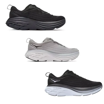 2023 Bondi 8 Спортивные кроссовки для бега с дышащей подушкой, дорожная обувь, Мужские кроссовки для тренировок, Скоростные кроссовки для бега по пересеченной местности, женские кроссовки  5