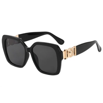2023 Новые солнцезащитные очки для женщин, мужчин, Европейские и американские Квадратные солнцезащитные очки, Женские Классические очки UV400 Gafas  5