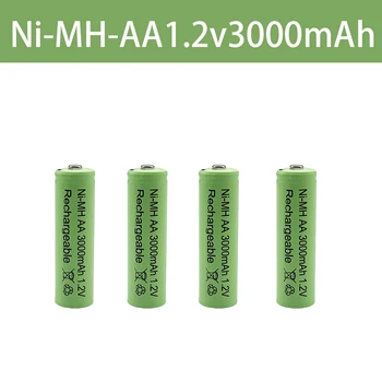 2023lote 1,2 В 3000 мА/ч, NI MH AA, аккумуляторные батареи для предварительной загрузки, перезаряжаемые, NI-MH, перезаряжаемые, аккумуляторные батареи для juguetes micrfono de la cmara  5