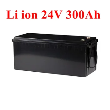24V 300AH литий-ионный аккумулятор Глубоких циклов с BMS для Солнечной Энергетической системы RV EV инвертор + быстрое зарядное устройство 20A  5