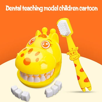 4 шт. детская игрушка для ролевых игр, набор моделей для проверки зубов стоматологом, обучающая игрушка для обучения  1