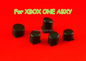5 комплектов модов ABXY Buttons, черный пластиковый корпус ABXY + Guide Buttons для беспроводного контроллера Xbox One xboxone  0