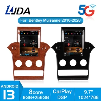 9,7-дюймовый автомобильный мультимедийный плеер Android 13 для BENTLEY Mulsanne 2010-2015 GPS-навигация Автомобильное радио DSP Carplay Видео Аудио  5