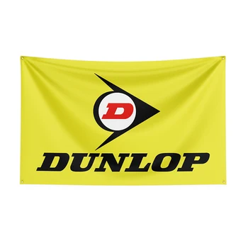 90x150 см Флаг Dunlops, баннер для гоночного автомобиля с принтом из полиэстера для декора 1  5