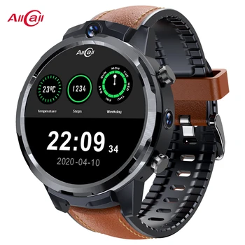 ALLCALL Awatch GT2 Смарт-часы Мужские 1,6-дюймовый Сенсорный дисплей HD Двойная камера GPS LTE 4G WiFi Смарт-часы Телефон 3 ГБ 32 ГБ Часы  5