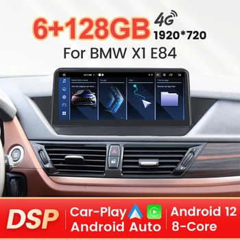 Android All in one для BMW X1 E84 2009-2015 CIC iDrive Автомобильный радиоприемник, мультимедийный плеер, навигация GPS для Carplay Android Auto WIFI  5
