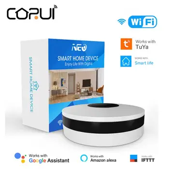 CORUI Tuya WIFI Smart IR Remote Control Инфракрасный пульт дистанционного управления Smart Life для голосового управления кондиционером / телевизором Через Alexa Google Home  0