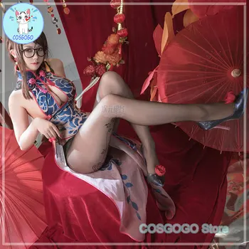 COSGOGO Game FGO Consort Yu Косплей Костюм, женское сексуальное белье, платье Чонсам, Fate / Grand Order, Униформа для Хэллоуина, одежда  5