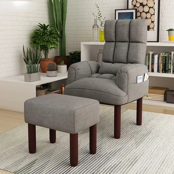 FORMTHEO Японская мебель для гостиной Relax С откидывающейся спинкой, Ленивый диван, кресло для отдыха с деревянной ножкой  5