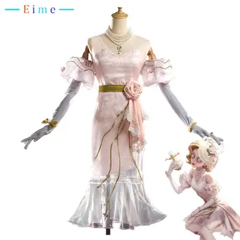 Game Identity V Парфюмер Вера Наир, косплей костюм, женское милое розовое платье, карнавальный наряд на Хэллоуин, аниме-одежда на заказ  10