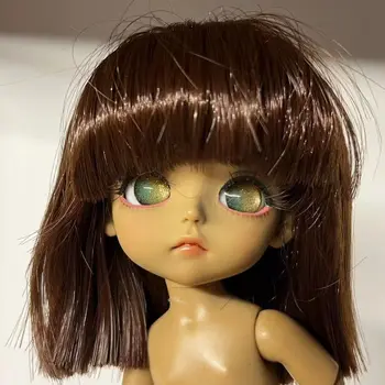 Gaoshunbjd 14-15 см парик для 1/8 кукол Аниме дада диди высокотемпературный материал SD аксессуары для кукол волосы в стиле DIY одежда  2