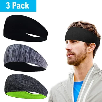 Guanyu Sports, впитывающая пот, дышащая, защищающая от пота повязка для волос, повязка на голову для фитнеса, йоги, эластичная повязка для волос для прыжков и бега  5