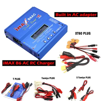 iMAX B6 AC Battery RC Зарядное Устройство 80 Вт B6AC Lipo Li-ion LiFe Nimh Nicd PB Разрядник Аккумулятора с Цифровым ЖК-Экраном  5