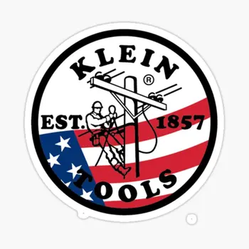 Klein Tools Est 1857 Логотип США 5ШТ Наклейки для Детской Гостиной Бутылки С Водой Фон Комнаты Ноутбук Художественная Стена Аниме Багаж  5