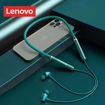 Lenovo HE05X Ⅱ Наушники Bluetooth 5.0 С Шейным Ремешком Беспроводные Наушники С Магнитным Шейным Ремешком Водонепроницаемая Спортивная Гарнитура с микрофоном  5