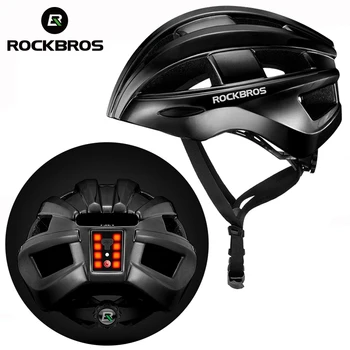 Rockbros оптовая Продажа Шлем MTB Велосипедный фонарь Шлем EPS PC Задний фонарь Защитный Велосипедный шлем Предупреждение Велосипедный фонарь Шлем ZK-013  4