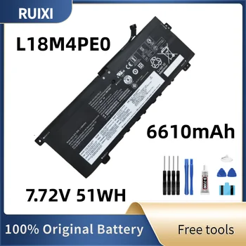 RUIXI Оригинальный Аккумулятор для ноутбука L18M4PE0 Yoga C740-14IML-81TC L18L4PE0 L18C4PE0 SB10W67235 SB10W67368 5B10U40209 5B10W67296  5