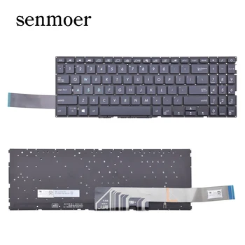 Senmoer Новая американская Клавиатура с подсветкой для ASUS Mars15 X571 X571G X571GT X571GD X571U X571F K571 K571GT F571 F571G F571GT VX60GT VX60G  10