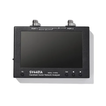 SV4401A 7-дюймовый Сенсорный ЖК-Дисплей 50 кГц -4,4 ГГц Векторный Сетевой Анализатор HF VHF UHF Антенный Анализатор NanoVNA с Тестовой Платой RF  1